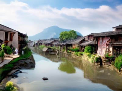 拈花镇，传承与创新，江南名镇的风采与未来