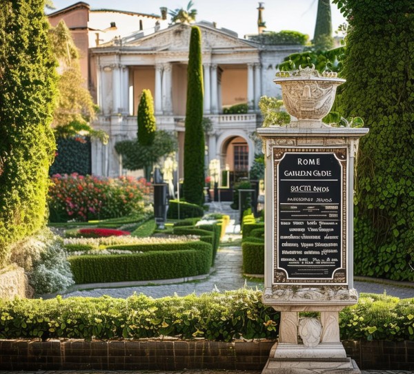 罗马花园停车指南，你必须去的地方